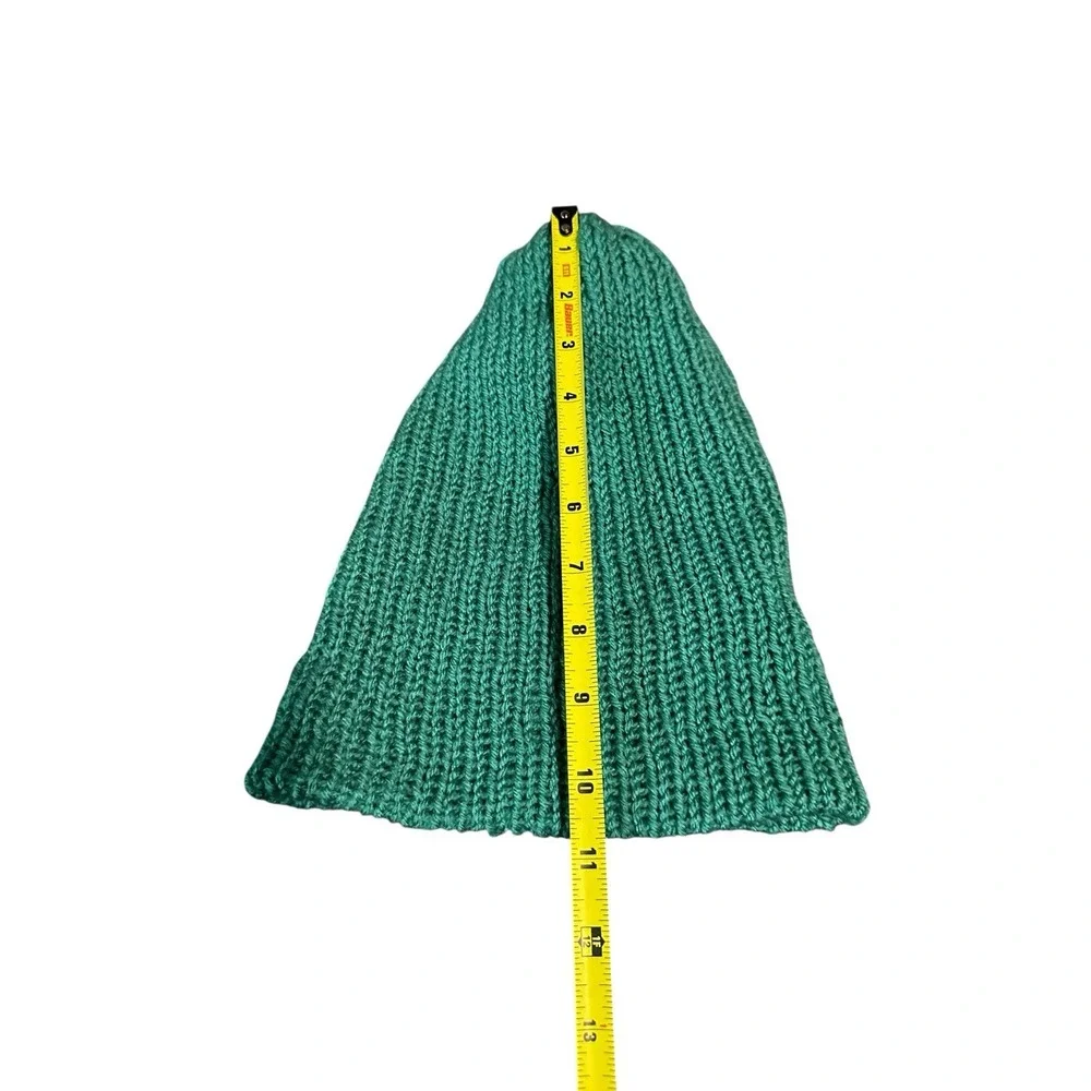 NEW knitted handmade beanie hat adult one size teen men women double layer thick